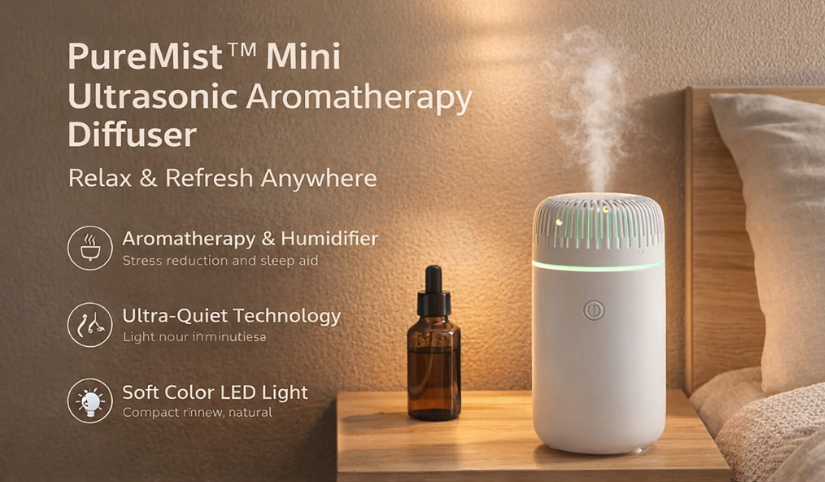 PureMist™ Silent Mini Aroma Diffuser L