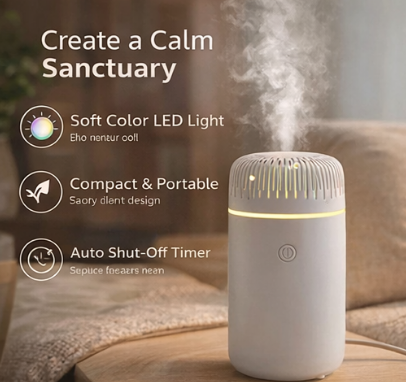 PureMist™ Silent Mini Aroma Diffuser L